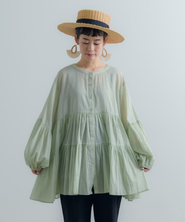 Libra ティアードブラウス