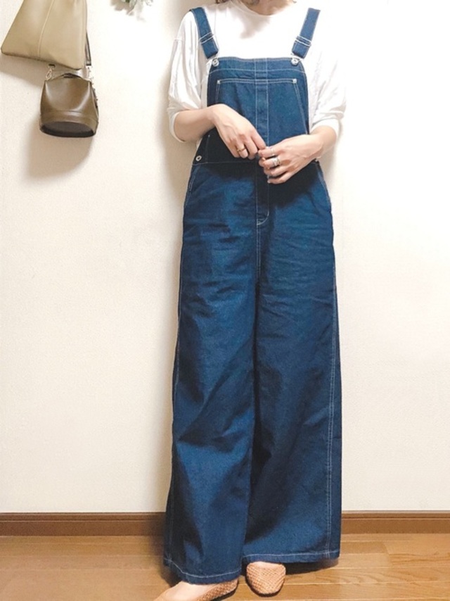 デニムルーズオーバーオール