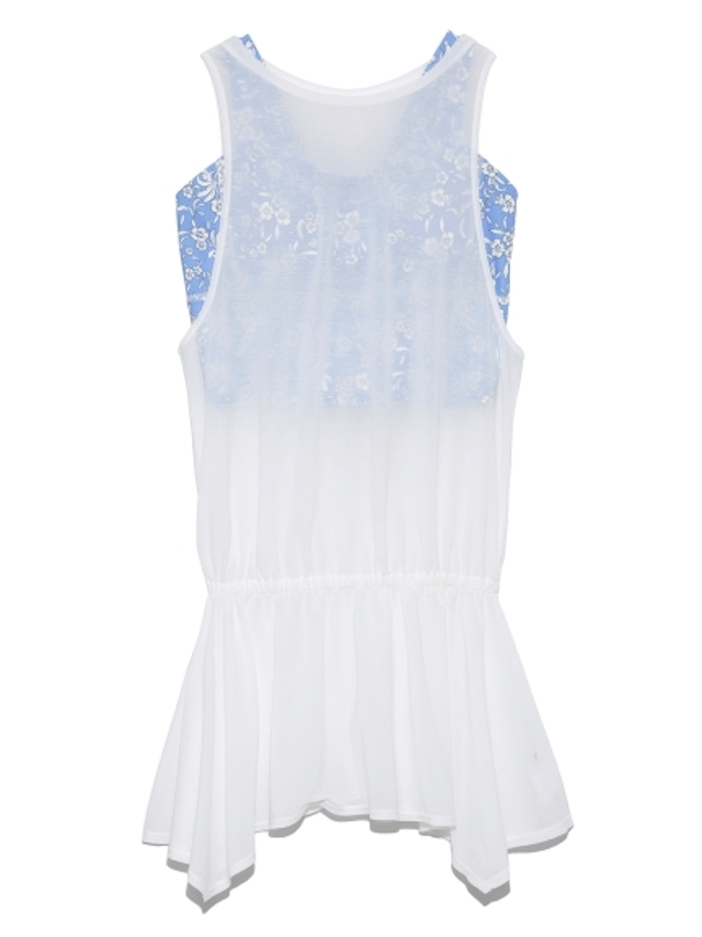 【emmi yoga】yogadayフラワートップス