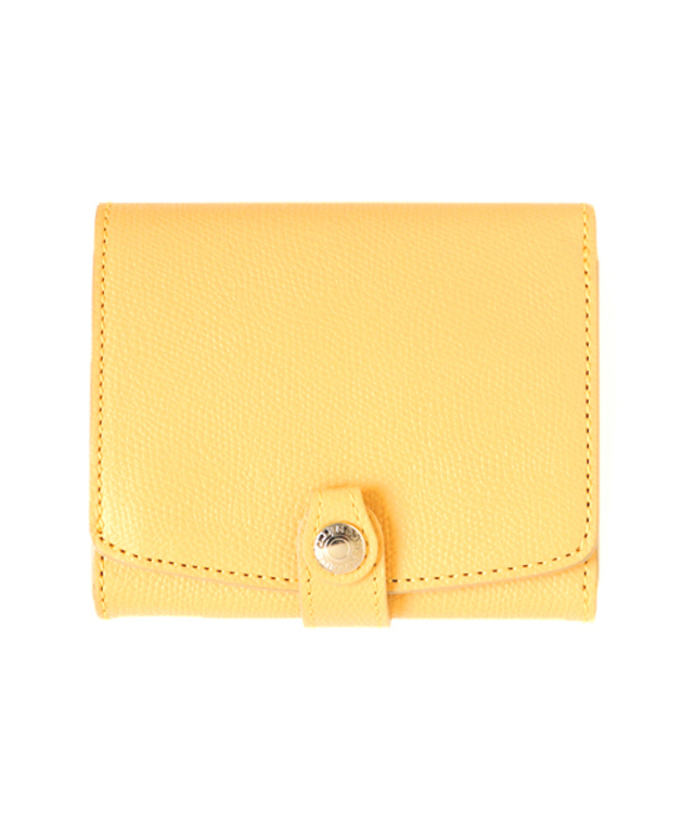 COLORATO 角シボ型押し折り財布