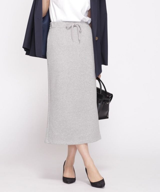 裏毛ストレートスカート
