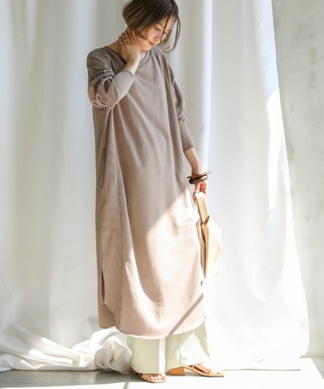 2020 S/S ワッフル切替ワンピース