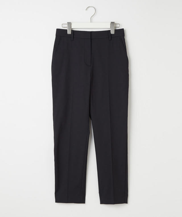 リネンブレンドスティックパンツ