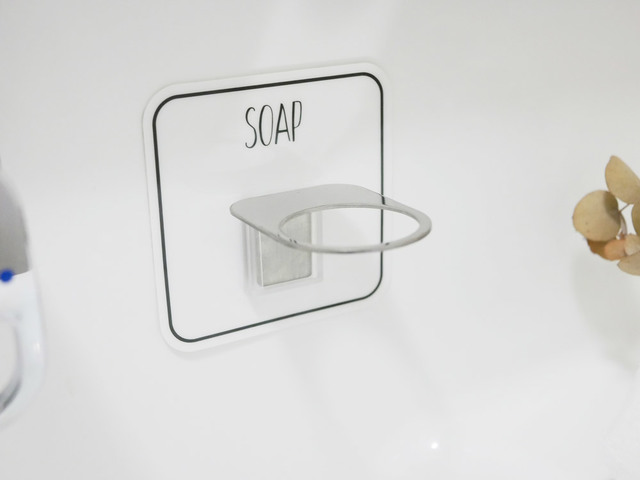 泡ソープボトルホルダー