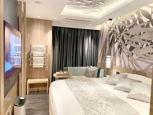 こちらはプレミアムの客室です。