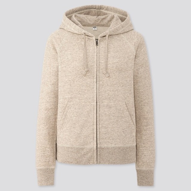 スウェットフルジップパーカ（長袖）