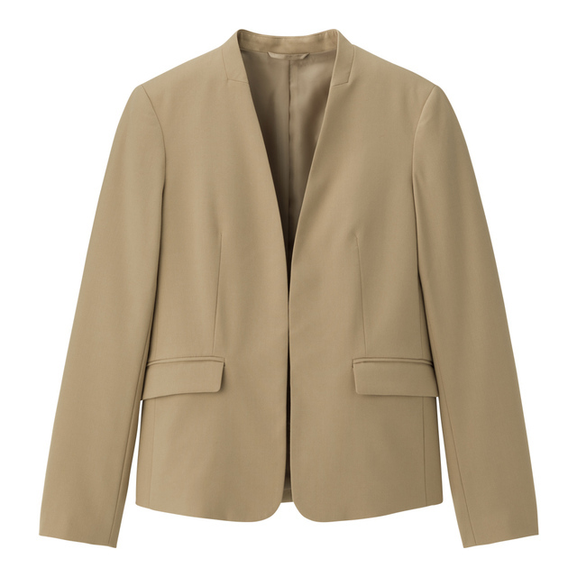 ノーカラージャケット