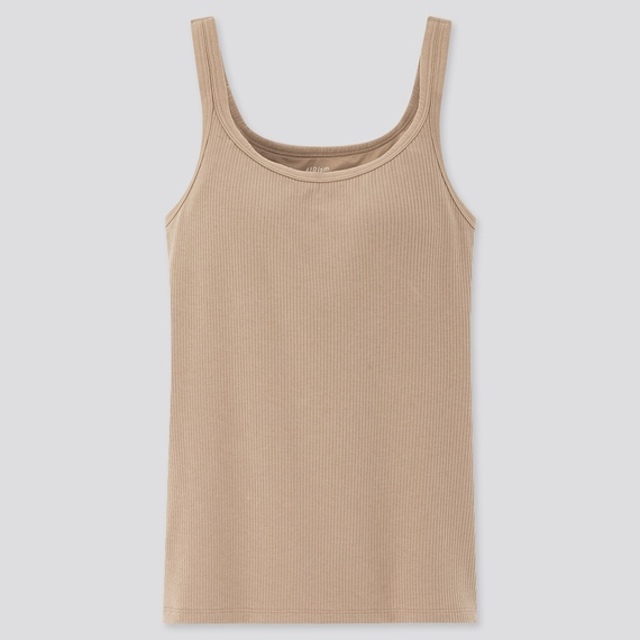 エアリズムコットンリブブラタンクトップ