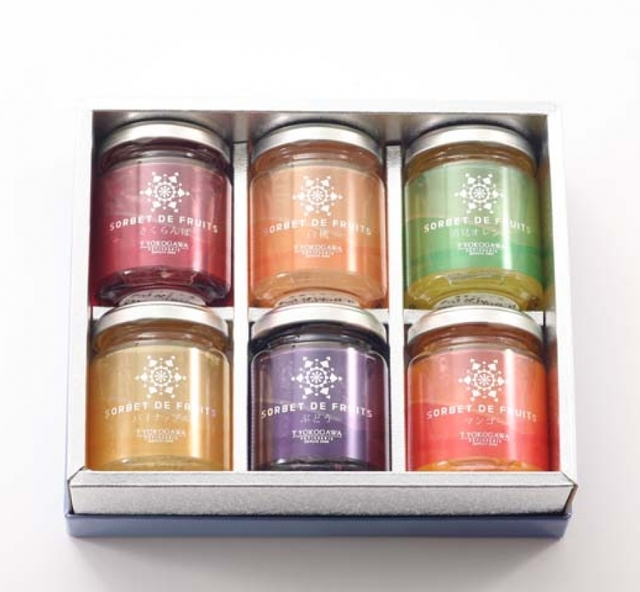 ソルベ・ドゥ・フリュイ（6個）