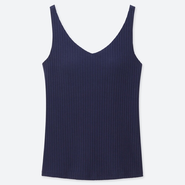 ワイドリブブラタンクトップ