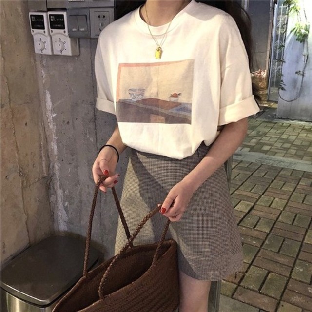 フロントアートTシャツ