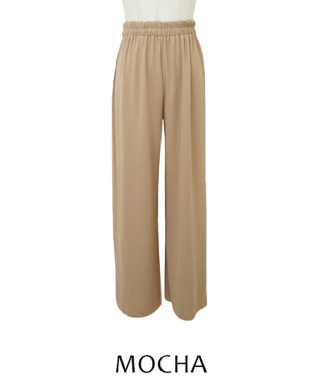 カットオフワイドパンツ