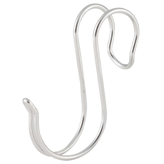 ステンレス横ブレしにくいフック・大 ２個入・約直径１．５×２．５ｃｍ