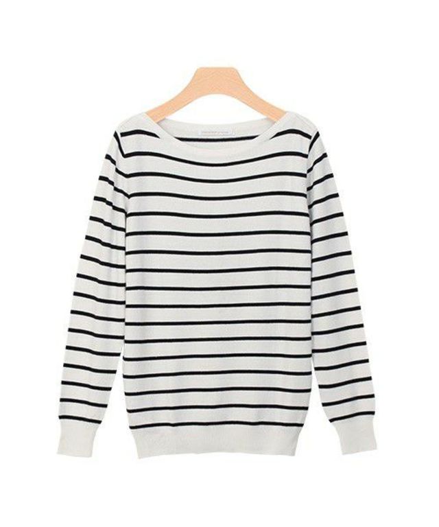 ネックが選べるウォッシャブルニット