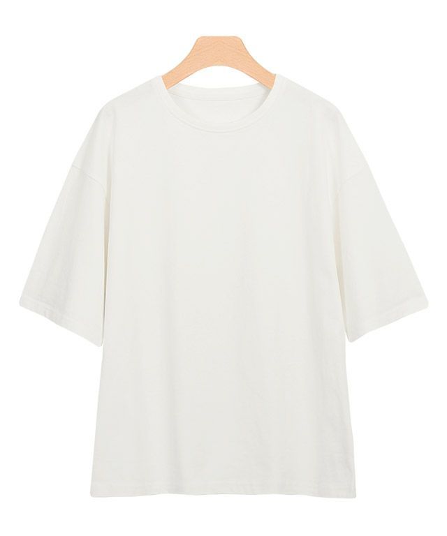 クルーネックTシャツ