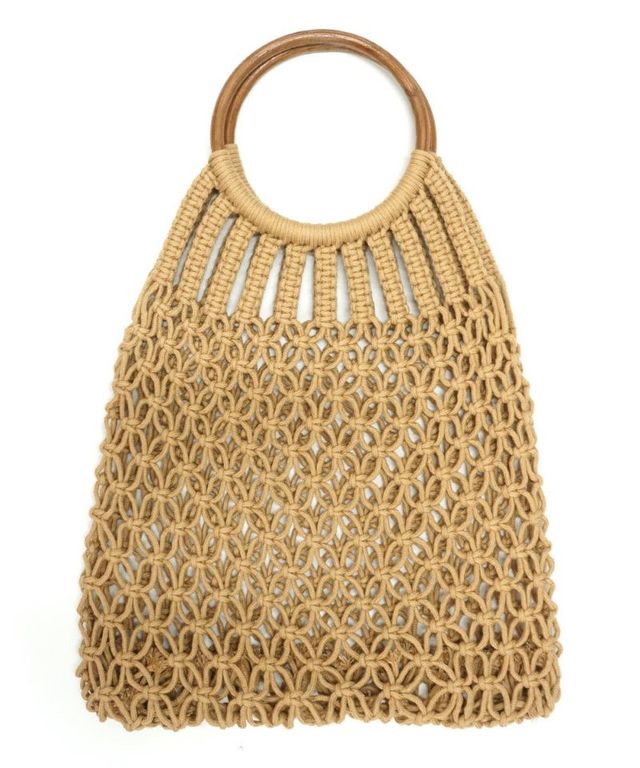 サークルハンドルネットバッグ