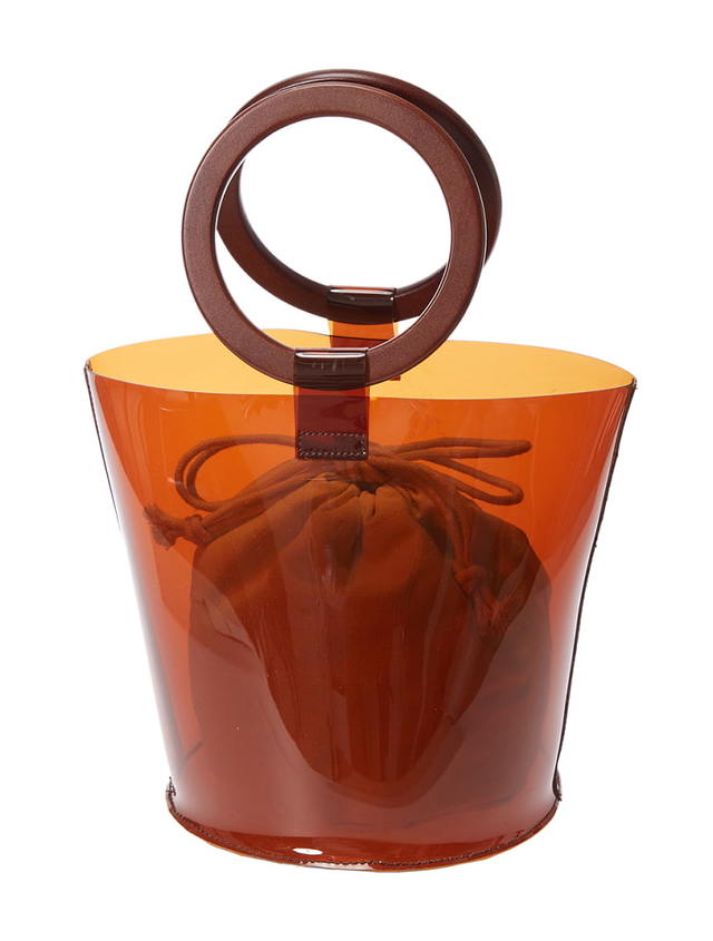 巾着付きPVCバッグ