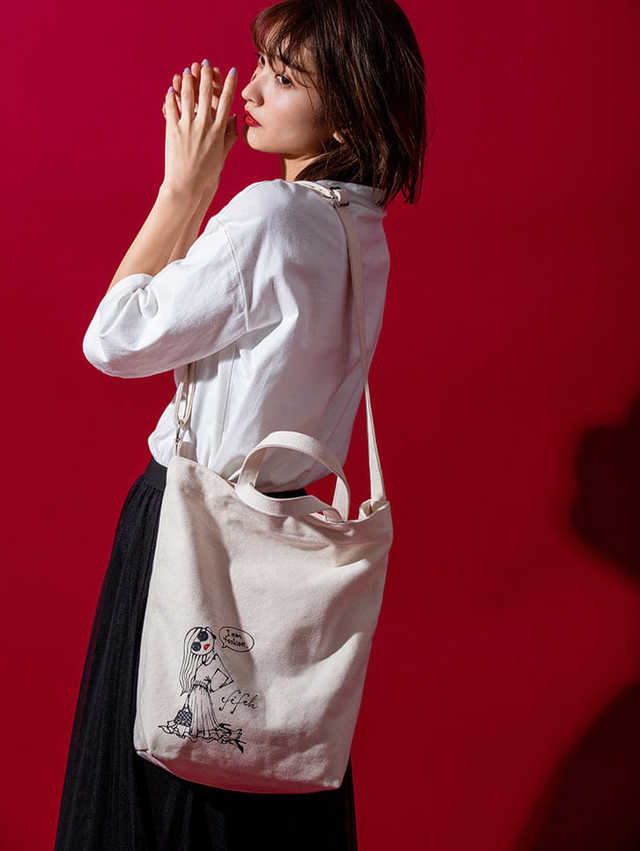 【Josie's RUNWAYコラボ】2wayキャンバスA4トート