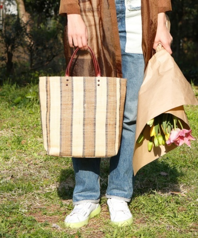 マダガスカルラフィアトート