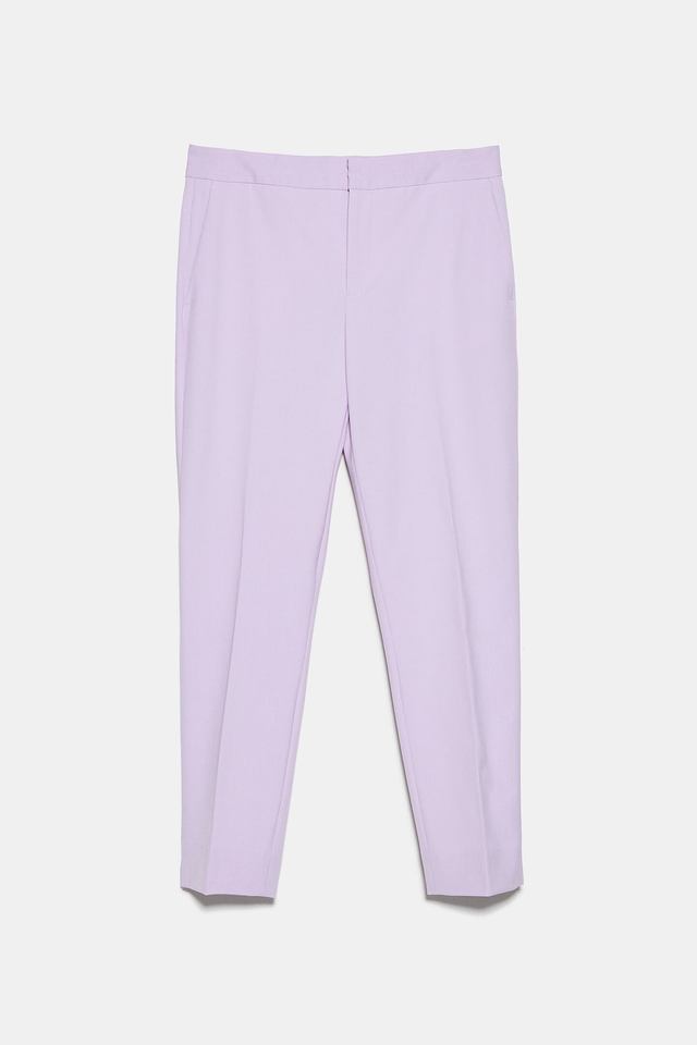 クロップド丈パンツ