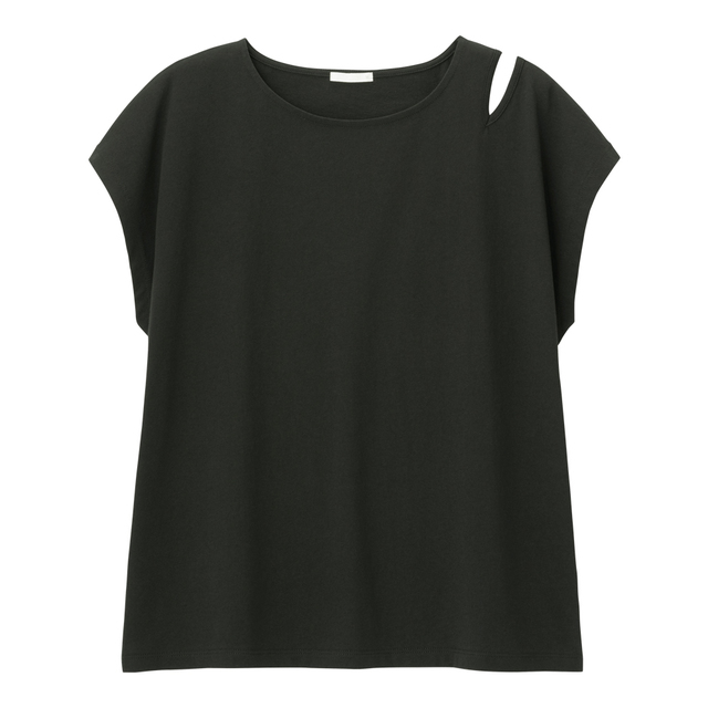 アシンメトリーカットアウトT