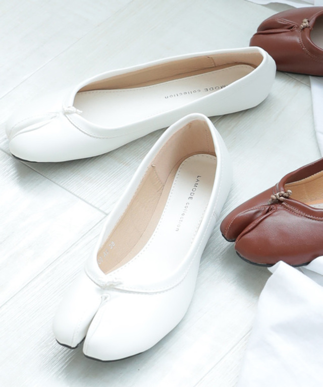 フラット足袋パンプス