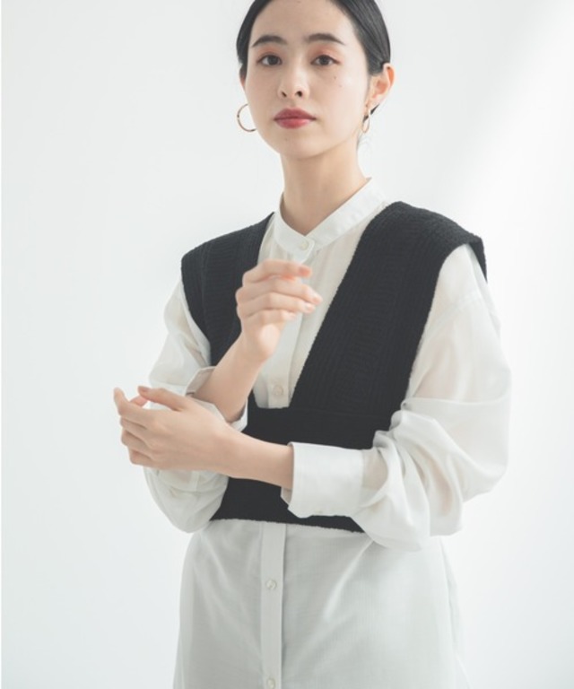 ブークレコンニットビスチェ