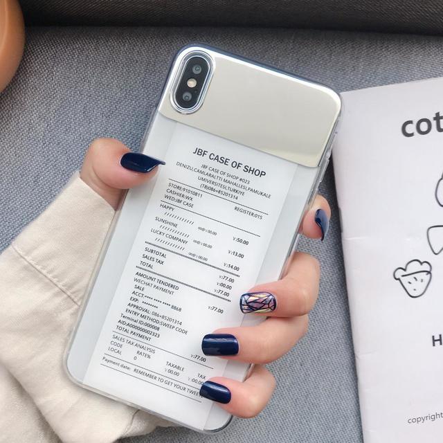 ミラーチケットiPhoneケース