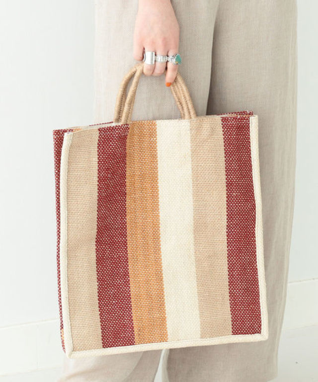 MAISON BENGAL / ストライプ トート バッグ