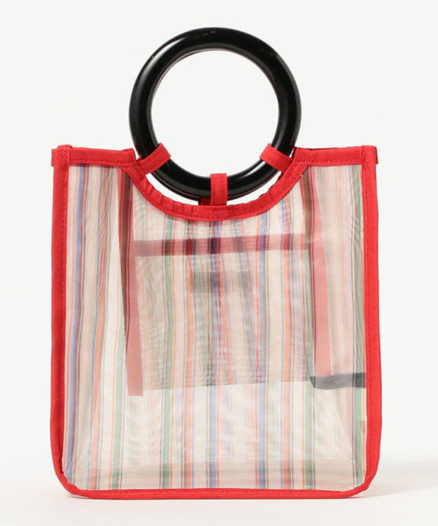 Casselini / タイダイ チュール ミニ トート