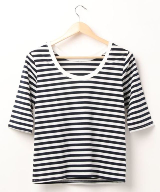 バックシャンボーダーTシャツ