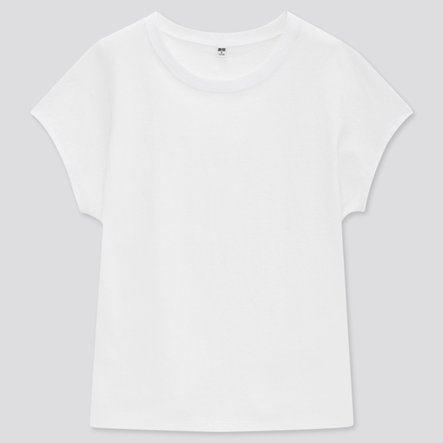 コットンリラックスフレンチスリーブT