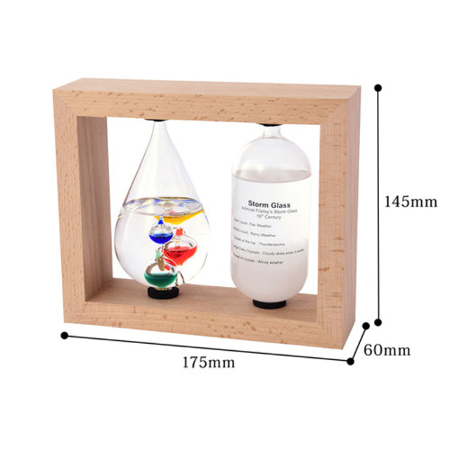 ストームグラス・ガリレオ温度計