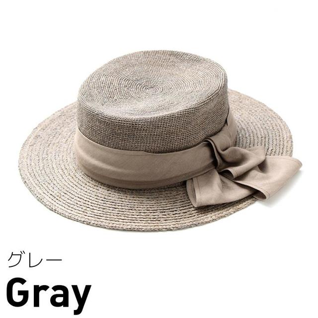 PREMIUM細編みブレードカンカン帽