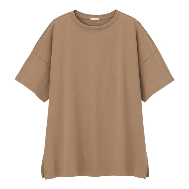 ディープスリットチュニックT(5分袖)