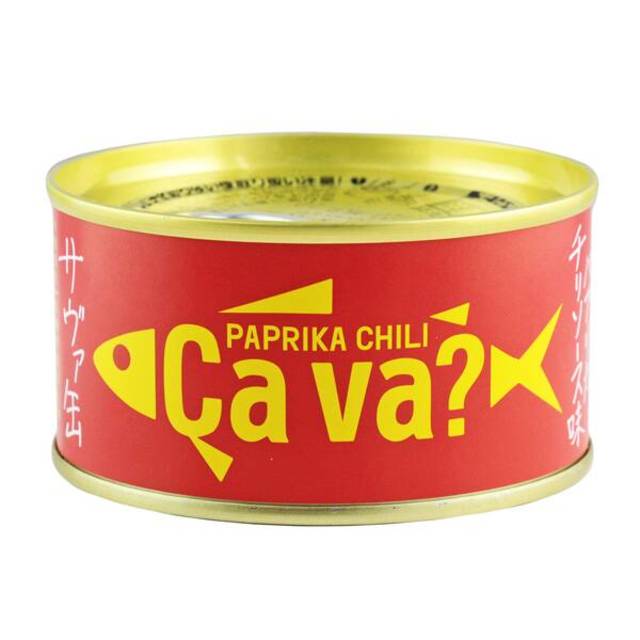 岩手県産　サヴァ缶　国産サバのパプリカチリソース