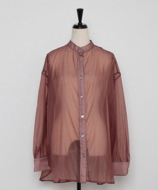 バンドカラーシアBIGシャツ