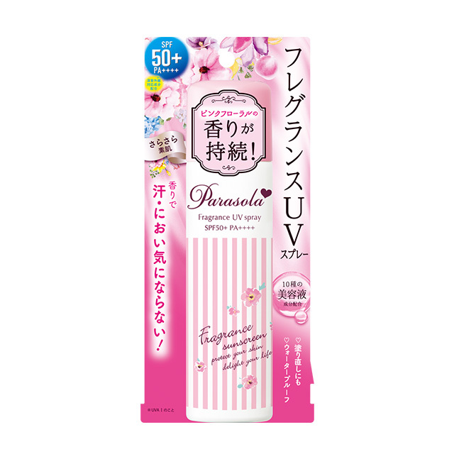 フレグランス UVスプレー SPF50+ PA++++