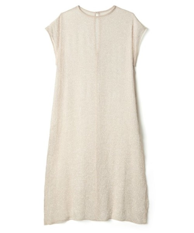 シアーフレンチスリーブワンピース