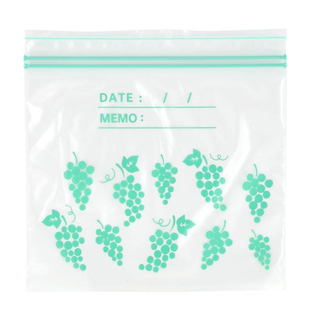フリーザーバッグ ダブルジッパー マスカット(S 44枚入)