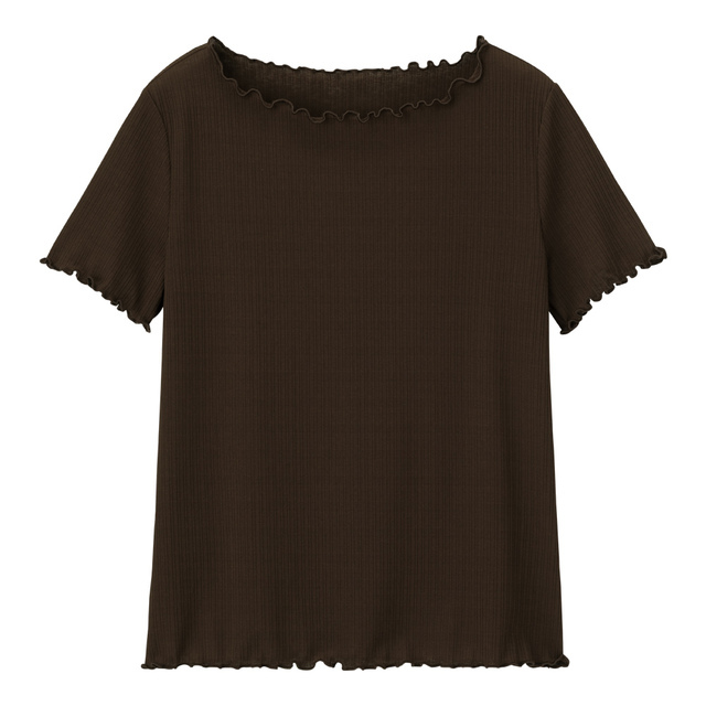 シアーリブコンパクトT(半袖)