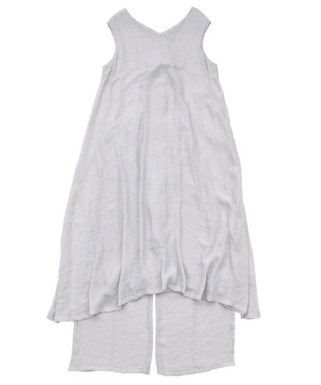 2020 S/S シャーリングポプリンセットアップ/シアーワンピース＆ウエストゴムシアーパンツ