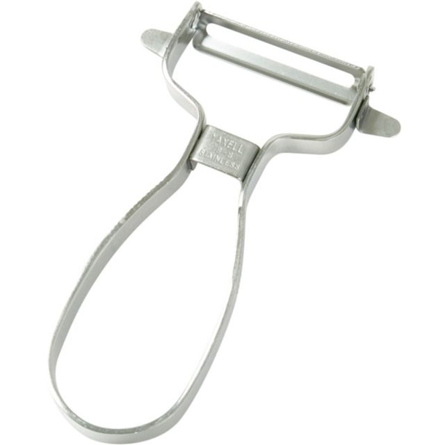 ステンレスピーラー(滑り止め付き)