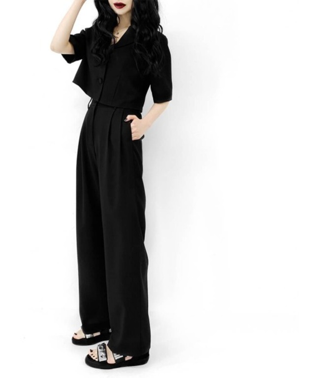 ショートジャケットセットアップ