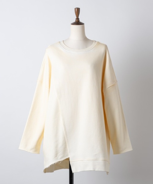 クロスレイヤードスウェット