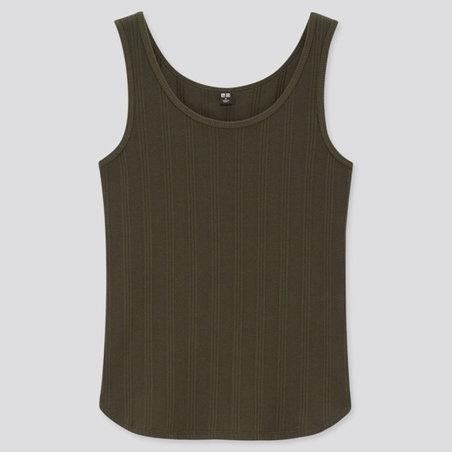 ランダムリブタンクトップ