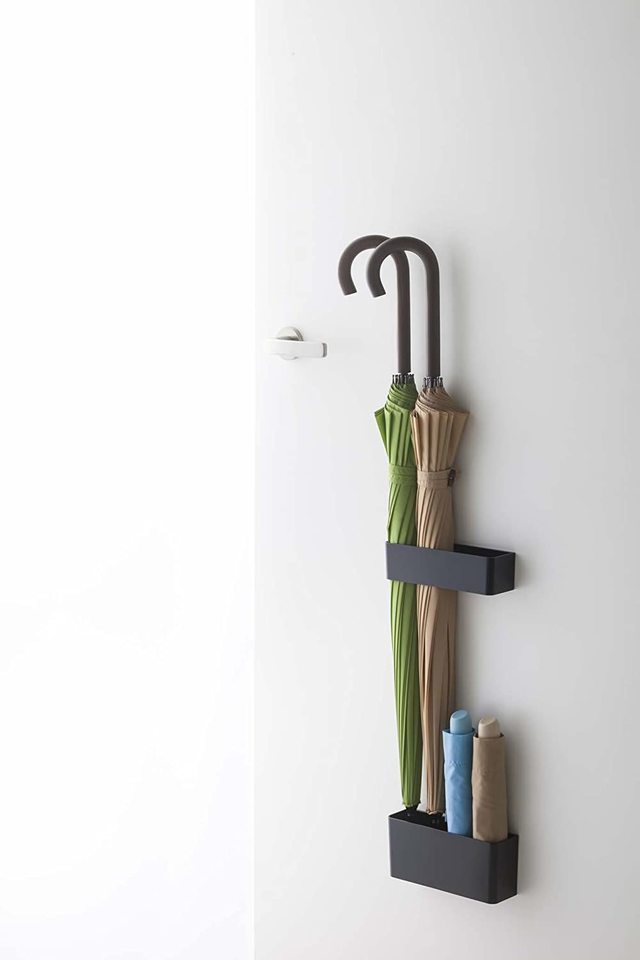 SMART マグネット傘立て ブラック