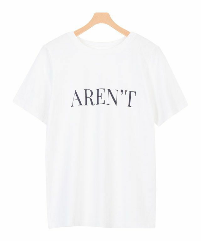 AREN'T  ロゴTシャツ