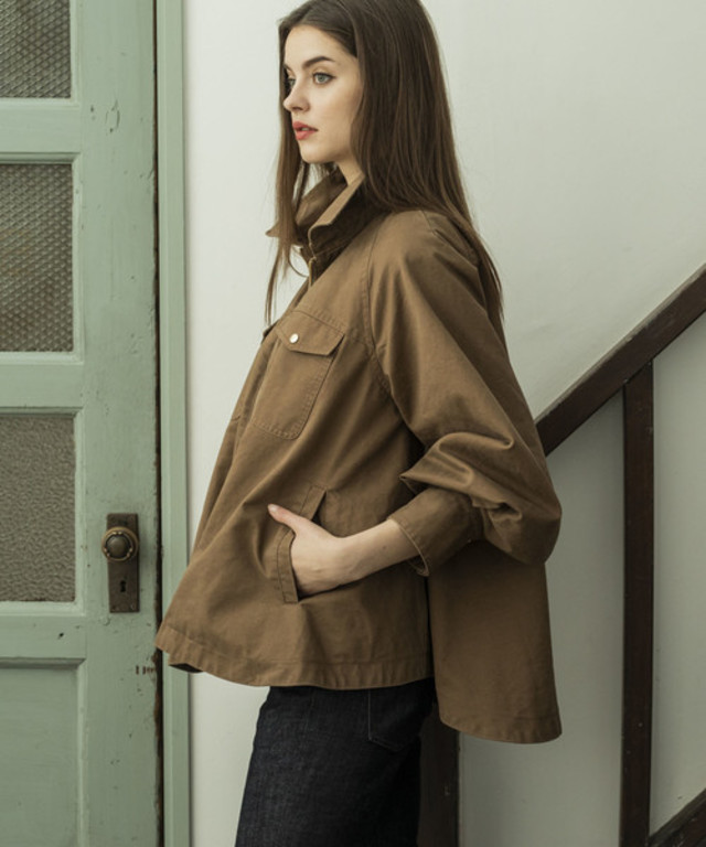 STYLE BAR×FREAK'S STORE ミリタリーフレアーブルゾン