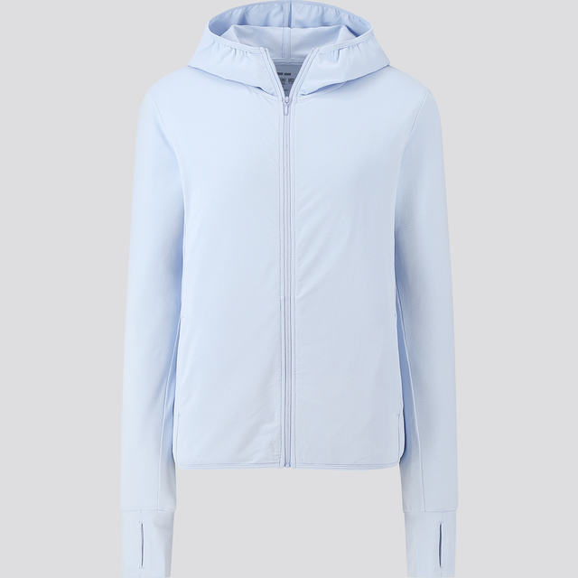 エアリズムUVカットメッシュパーカ